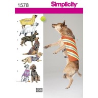 Oblečenie pre psa - SIMPLICITY vzor S1578