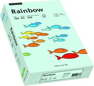Farebný papier Rainbow A4 160g 250k modrý R82