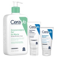 CeraVe Set hydratačný krém na tvár 52 ml, čistiaci gél 473 ml CeraVe Set hydratačný krém na tvár 52 ml, čistiaci gél 473 ml