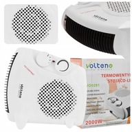 FARELKA VENTILÁTOROVÝ OHRIEVAČ ELEKTRICKÝ OHRIEVAČ 2000W 3 ÚROVNE S TERMOSTATOM FARELKA VENTILÁTOROVÝ OHRIEVAČ ELEKTRICKÝ OHRIEVAČ 2000W 3 ÚROVNE S TERMOSTATOM