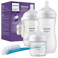 PHILIPS AVENT NATURAL RESPONSE Sada 3 fliaš 0+ PHILIPS AVENT NATURAL RESPONSE Sada 3 fliaš 0+