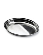 Nerezový podnos, oválny, hlboký, 35 cm, COOKINI Basic Kitchen Nerezový podnos, oválny, hlboký, 35 cm, COOKINI Basic Kitchen