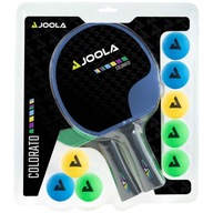JOOLA Farebná sada rakiet, loptičiek, pádiel na stolný tenis, ping pong JOOLA Farebná sada rakiet, loptičiek, pádiel na stolný tenis, ping pong
