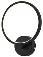 Ragi 234601-02 LED kruhové nástenné svietidlo, čierne