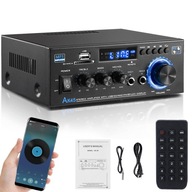 DIGITÁLNY PRIESTOROVÝ ZOSILŇOVAČ HIFI BLUETOOTH 5.0 STEREO VÝSTUP 2.0