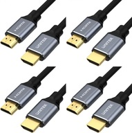 Unitek C140W HDMI 2.1 8K kábel 5m čierny x4 Unitek C140W HDMI 2.1 8K kábel 5m čierny x4