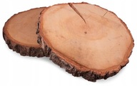 Drevený plátok s priemerom 38-45 cm, tl 4,5 cm s prasklinami Drevený plátok s priemerom 38-45 cm, tl 4,5 cm s prasklinami