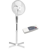 MPM BWP-02/C biely stojaci ventilátor s diaľkovým ovládaním