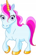 Nálepka na stenu s koňom Pony Unicorn 1 Nálepka na stenu s koňom Pony Unicorn 1