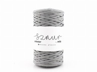 Polyester String od Mila 5 mm ploché, 100 m, 86 šedých Polyester String od Mila 5 mm ploché, 100 m, 86 šedých