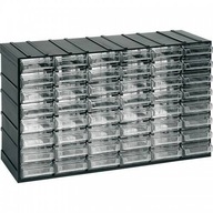 Modulárny organizér so 48 zásuvkami 382 x 148 x 230 mm