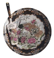 TANIER S PÁVOM PÁVOVÝ TANIER NA OVOCNÝ TORČ, 26 cm TANIER S PÁVOM PÁVOVÝ TANIER NA OVOCNÝ TORČ, 26 cm