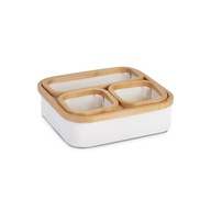 Organizér Úložné boxy Bamboo Béžová Organizér Úložné boxy Bamboo Béžová