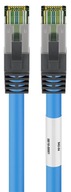LAN S/FTP CAT 8.1 RJ45 sieťový kábel 0,25m LAN S/FTP CAT 8.1 RJ45 sieťový kábel 0,25m