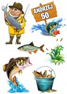 Angler Cake Oblátka + MENO Potlač cukru A4 Angler Cake Oblátka + MENO Potlač cukru A4