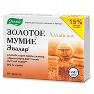 Golden Mummy Altai 100% Pure 200 mg 60 tabliet Golden Mummy Altai 100% Pure 200 mg 60 tabliet