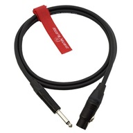 XLR F-Jack NEUTRIK mikrofónový kábel od Studio Red 1,5 m