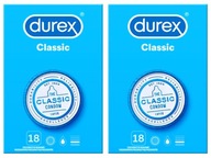 DUREX CLASSIC CONDOMS 36 ks Klasická krabička