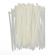 KÁBLOVÉ SPOJKY 300X4,8MM BIELE (100KS)