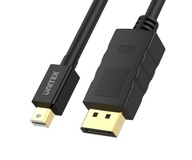 Unitek Mini DisplayPort - DisplayPort kábel 2m Unitek Mini DisplayPort - DisplayPort kábel 2m