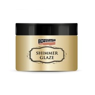 Gélová pasta Shimmer Glaze - Pentart - zlatá, 150 ml Gélová pasta Shimmer Glaze - Pentart - zlatá, 150 ml