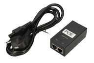 48V 0,5A PoE napájanie s LED Gigabit Ethernet