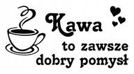 Samolepky na stenu kuchyňa jedáleň COFFEE obtisk Samolepky na stenu kuchyňa jedáleň COFFEE obtisk