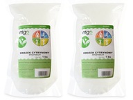 SET x2 FOOD KYSELINA CITRÓNOVÁ, kys. 1kg SET x2 FOOD KYSELINA CITRÓNOVÁ, kys. 1kg