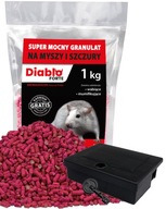 DIABLO FORTE MYŠI JEDOVÉ KRASY GRANULÁTOVANÉ JEDOVÉ GRANULÁTY 1KG DIABLO FORTE MYŠI JEDOVÉ KRASY GRANULÁTOVANÉ JEDOVÉ GRANULÁTY 1KG