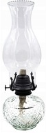 SKLENENÁ OLEJOVÁ LAMPA 34 cm 550 ML SKLENENÁ OLEJOVÁ LAMPA 34 cm 550 ML