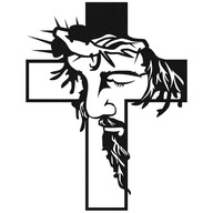 PRELÁŠKOVÝ NÁSTENNÝ KRÍŽ JESUS ČIERNY VELÚR VEĽKÝ 45 cm PRELÁŠKOVÝ NÁSTENNÝ KRÍŽ JESUS ČIERNY VELÚR VEĽKÝ 45 cm