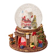 SNEHULIENKA SO SANTOM, VIANOČNÁ LED MUSIC BOX SNEHULIENKA SO SANTOM, VIANOČNÁ LED MUSIC BOX