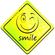 REFLEXNÝ MAGNET SMILE, SMILE NEON REFLEXNÝ MAGNET SMILE, SMILE NEON