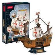 3D PUZZLE LOĎ SANTA MARIA CUBIC FUN 4038 3D PUZZLE LOĎ SANTA MARIA CUBIC FUN 4038
