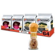 Tassimo Jacobs Espresso kapsuly, 64 ks. + Kropenie Tassimo Jacobs Espresso kapsuly, 64 ks. + Kropenie