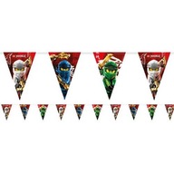 LEGO NINJAGO PAPIEROVÝ BANNER 2,3M VLAJKA LEGO NINJAGO PAPIEROVÝ BANNER 2,3M VLAJKA