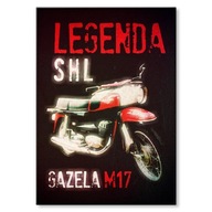 PLECH IDEÁLNY DARČEK MOTOR SHL GAZEL PLECH IDEÁLNY DARČEK MOTOR SHL GAZEL