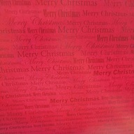 Veselé Vianoce papier na darčeky 57cmx20m 20m35