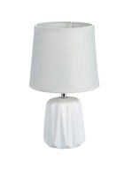 Stolná a nočná lampa na keramickom podstavci od Altom Design, biela Stolná a nočná lampa na keramickom podstavci od Altom Design, biela