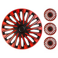 Univerzálne puklice Soho Red Black 15 palcov Univerzálne puklice Soho Red Black 15 palcov