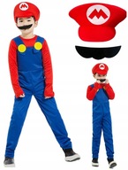 Kostýmový kostým Super Mario 140/146 XL prevlek Kostýmový kostým Super Mario 140/146 XL prevlek
