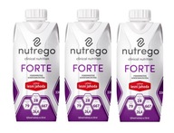 Nutrego FORTE vysokoproteínová diéta - jahodová príchuť 3 x 330ml Nutrego FORTE vysokoproteínová diéta - jahodová príchuť 3 x 330ml