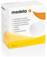 MEDELA Opätovne použiteľné prsné vložky 4 ks MEDELA Opätovne použiteľné prsné vložky 4 ks
