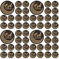 Eid Mubarak Candy Stickers Etikety Dekoračné 480ks