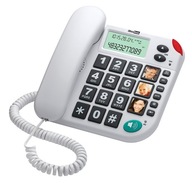 Handsfree telefón na pevnú linku Maxcom KXT480BI