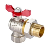 Uhlový guľový ventil s 1/2" spojkou Calido CA/ZK-KWZPM15 Uhlový guľový ventil s 1/2" spojkou Calido CA/ZK-KWZPM15