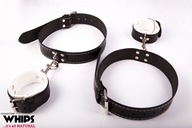 Putá WHIPS - Pánske putá siahajúce po stehná, biele Putá WHIPS - Pánske putá siahajúce po stehná, biele