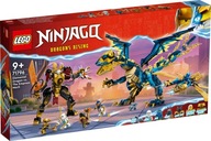 LEGO NINJAGO Elemental Dragon vs. Mech Emperor 71796