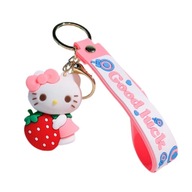 KEYRING KEYRING HELLO KITTY PRÍvesok Jahoda KEYRING KEYRING HELLO KITTY PRÍvesok Jahoda