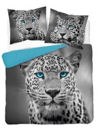Obliečky, obliečky s leopardom 160x200 3D Obliečky, obliečky s leopardom 160x200 3D
